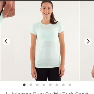 EUC Lululemon swiftly tech short sleeve size 6